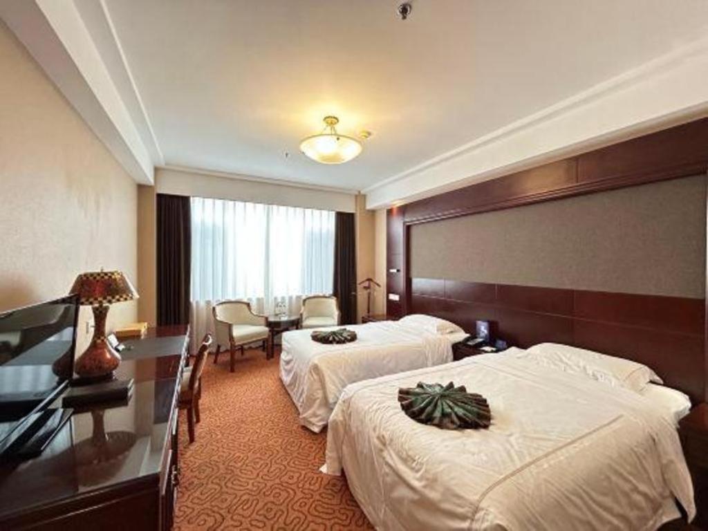 Yantai Golden Gulf Hotel Exterior foto